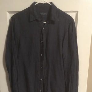 ZARA Linen Collar - S